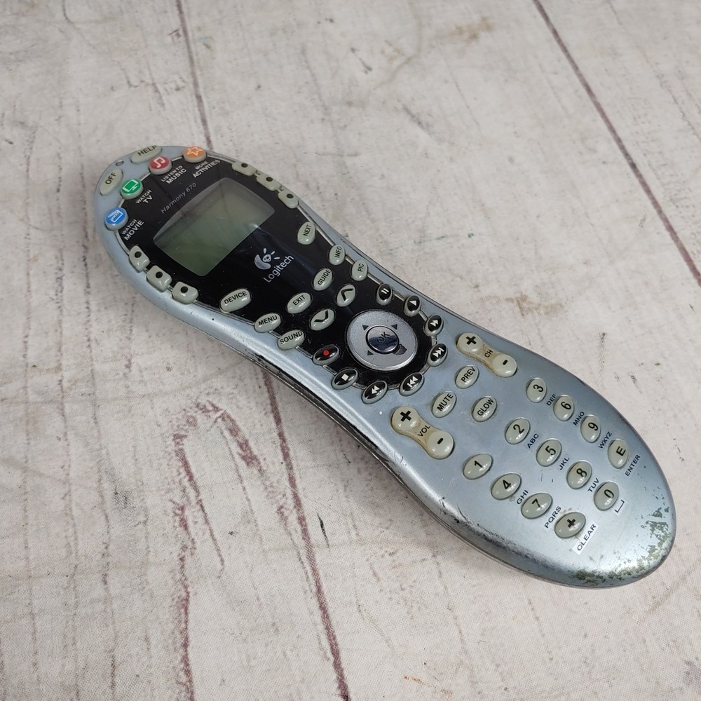 Logitech Harmony 670 Universal Remote Control Smart Home Media System TESTED